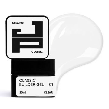 Билдер-гель Jerden Proff Classic Builder Gel классический для моделирования и укрепления 01 Билдер-гель Jerden Proff Classic Builder Gel классический для моделирования и укрепления 01
