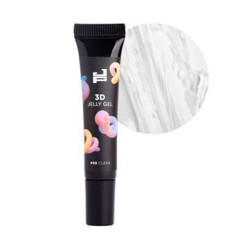 Гель для объемных дизайнов Jerden Proff 3D Jelly Gel 00 Clear