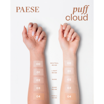 Тональный крем для лица Paese Puff Cloud SPF20 Тональный крем для лица Paese Puff Cloud SPF20