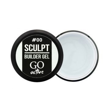 Билдер-гель GO Active Sculpt Builder Gel Clear 00, цвет - прозрачный.