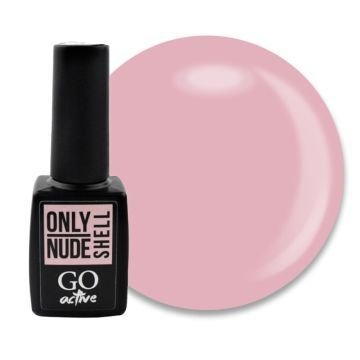 Гель-лак GO Active Only Nude ON 03 Shell, цвет - розовая ракушка, эмаль, плотный.