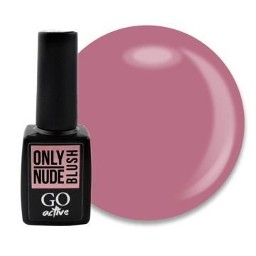 Гель-лак GO Active Only Nude ON 08 Blush, цвет - приглушенный розовый, эмаль, плотный.