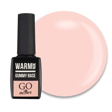 База камуфлирующая каучуковая для геля и гель-лака GO Active Gummy Base Coat 01