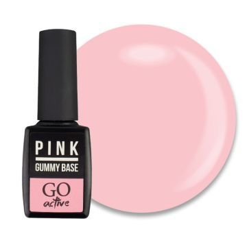 База камуфлирующая каучуковая для геля и гель-лака GO Active Gummy Base Coat 03
