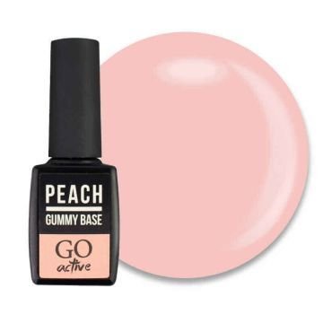 База камуфлирующая каучуковая для геля и гель-лака GO Active Gummy Base Coat 04
