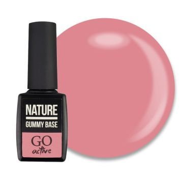 База камуфлирующая каучуковая для геля и гель-лака GO Active Gummy Base Coat 08