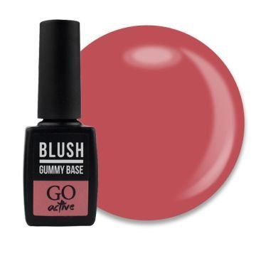 База камуфлирующая каучуковая для геля и гель-лака GO Active Gummy Base Coat 10