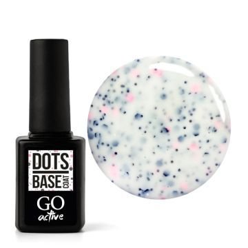 База камуфлирующая каучуковая для гель-лака GO Active Dots Base Coat 04 База камуфлирующая каучуковая для гель-лака GO Active Dots Base Coat 04