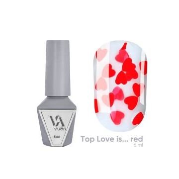 Valeri Top Love is…red Valeri Top Love is…red