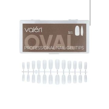 Valeri Professional Nail Gel Tips "Oval" Valeri Professional Nail Gel Tips "Oval"