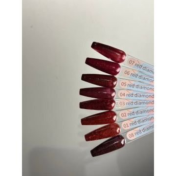 Гель-лаки GeliX RED Diamond