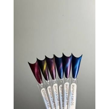 Гель-лаки GeliX - кошачий глаз 