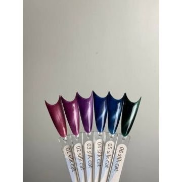 Гель-лаки GeliX - кошачий глаз 