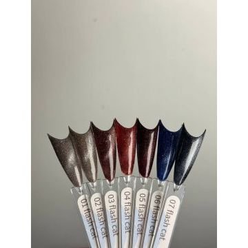 Гель-лаки GeliX - кошачий глаз 