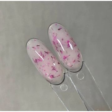 Гель с сухоцветами Flower gel