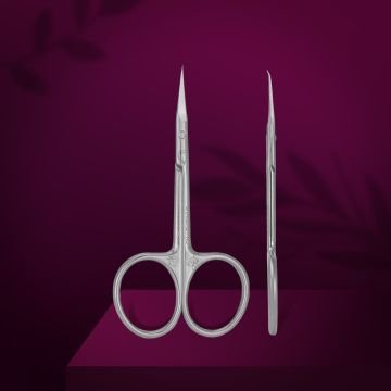 STALEKS Ножницы профессиональные с крючком для кутикулы STALEKS EXCLUSIVE 23 TYPE 2 (magnolia) STALEKS Ножницы профессиональные с крючком для кутикулы STALEKS EXCLUSIVE 23 TYPE 2 (magnolia)