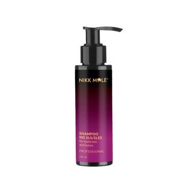 Безсульфатный шампунь для бровей и ресниц NIKK MOLE Shampoo No SLS, 100 мл Безсульфатный шампунь для бровей и ресниц NIKK MOLE Shampoo No SLS, 100 мл
