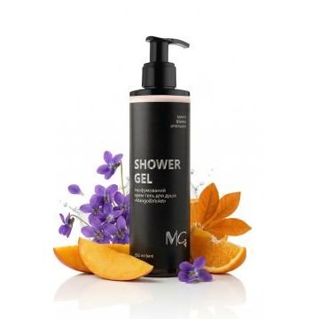 Крем-гель парфюмированный для душа "Mango & Violet" MG, 350 мл