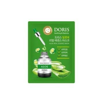 Тканевая маска для лица ампульная с алоэ вера Doris Aloe Real Essence Mask Тканевая маска для лица ампульная с алоэ вера Doris Aloe Real Essence Mask