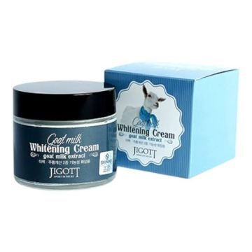 Отбеливающий крем с экстрактом козьего молока Jigott Goat milk Whitening Cream 70ml Отбеливающий крем с экстрактом козьего молока Jigott Goat milk Whitening Cream 70ml