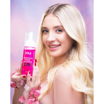 ZOLA Очищающая пенка для бровей Eyebrow cleansing foam Bubblegum 150 ml ZOLA Очищающая пенка для бровей Eyebrow cleansing foam Bubblegum 150 ml