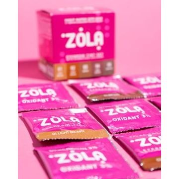 ZOLA Краска для бровей в саше с коллагеном Eyebrow Tint With Collagen 5ml 