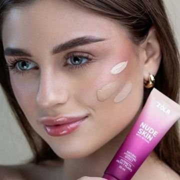 ZOLA тональный кремTinted Foundation Nude Skin Shade 01, 02, 03