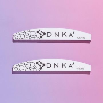 Баф для ногтей DNKa’ Nail Buffer Half Moon 180/240 грит Баф для ногтей DNKa’ Nail Buffer Half Moon 180/240 грит