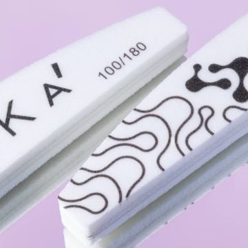 Баф для ногтей DNKa’ Nail Buffer Half Moon 180/240 грит Баф для ногтей DNKa’ Nail Buffer Half Moon 180/240 грит