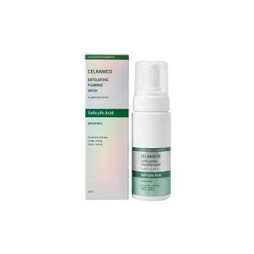 CELRANICO Exfoliating Foaming Wash Salicylic Acid 150 — Обновляющая очищающая пенка для лица с салициловой кислотой CELRANICO Exfoliating Foaming Wash Salicylic Acid 150 — Обновляющая очищающая пенка для лица с салициловой кислотой