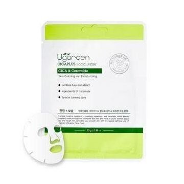 Ugarden CICAPLUS Facial Mask — Успокаивающая восстанавливающая тканевая маска для лица с центеллой и церамидами