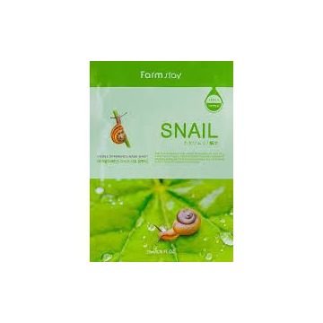Тканевая маска для лица с муцином улитки FarmStay Visible Difference Mask Sheet Snail