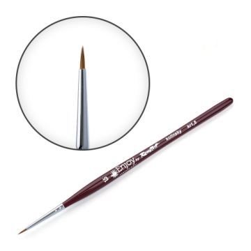 КИСТЬ КРУГЛАЯ 1,5 КОЛОНОК ENJOY BY ROUBLOFF KR1.5