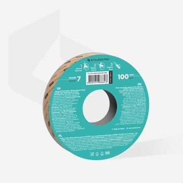 Запасной блок файл-ленты papmAm белый EXPERT 100 грит для пластиковой катушки