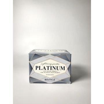 Обесцвечивающий порошок с комбинацией нейтрализующих пигментов COOL PLATINUM TOUCH