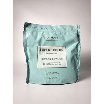 Обесцвечивающая пудра с кератином и кашемиром – «BOUTICLE Expert Color Powder Bleach»