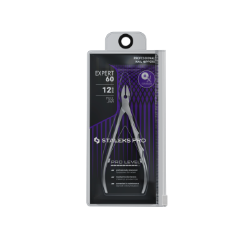 Кусачки профессиональные для ногтей STALEKS EXPERT 60 12 mm