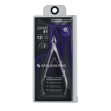 Кусачки профессиональные для вросшего ногтя STALEKS EXPERT 61 12 mm