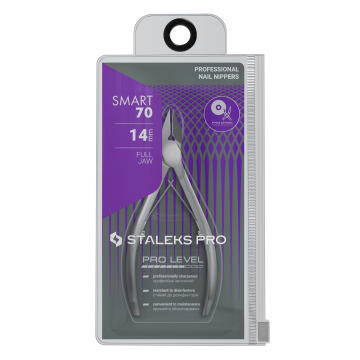 Кусачки профессиональные для ногтей STALEKS SMART 70 14 mm Кусачки профессиональные для ногтей STALEKS SMART 70 14 mm