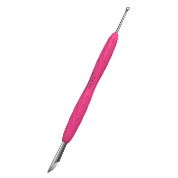 Пушер кольцо лопатка для маникюра STALEKS UNIQ 11 TYPE 2 с силиконовой ручкой Пушер кольцо лопатка для маникюра STALEKS UNIQ 11 TYPE 2 с силиконовой ручкой